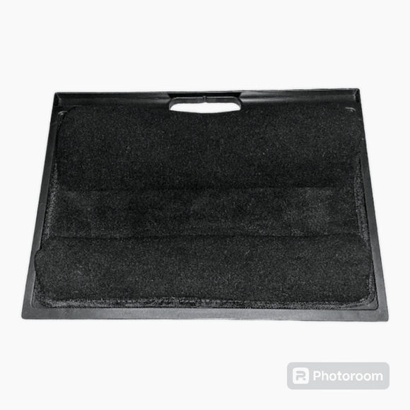 MIND READER Black Laptop Computer Stand | Adjustable Padded Lap Desk for Reading - Picture 5 of 10